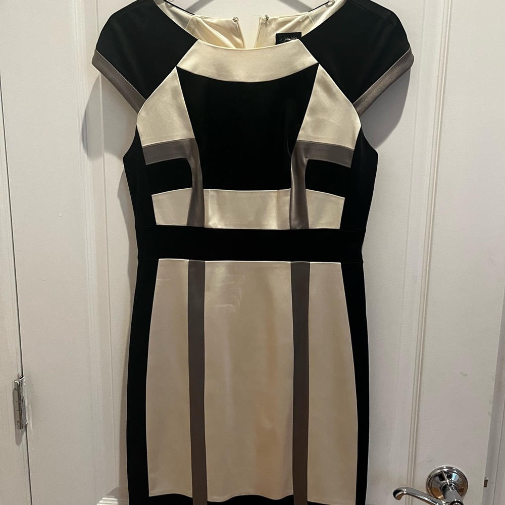 Black and White Dress